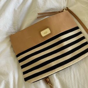 Ugg Devon clutch - black/beige